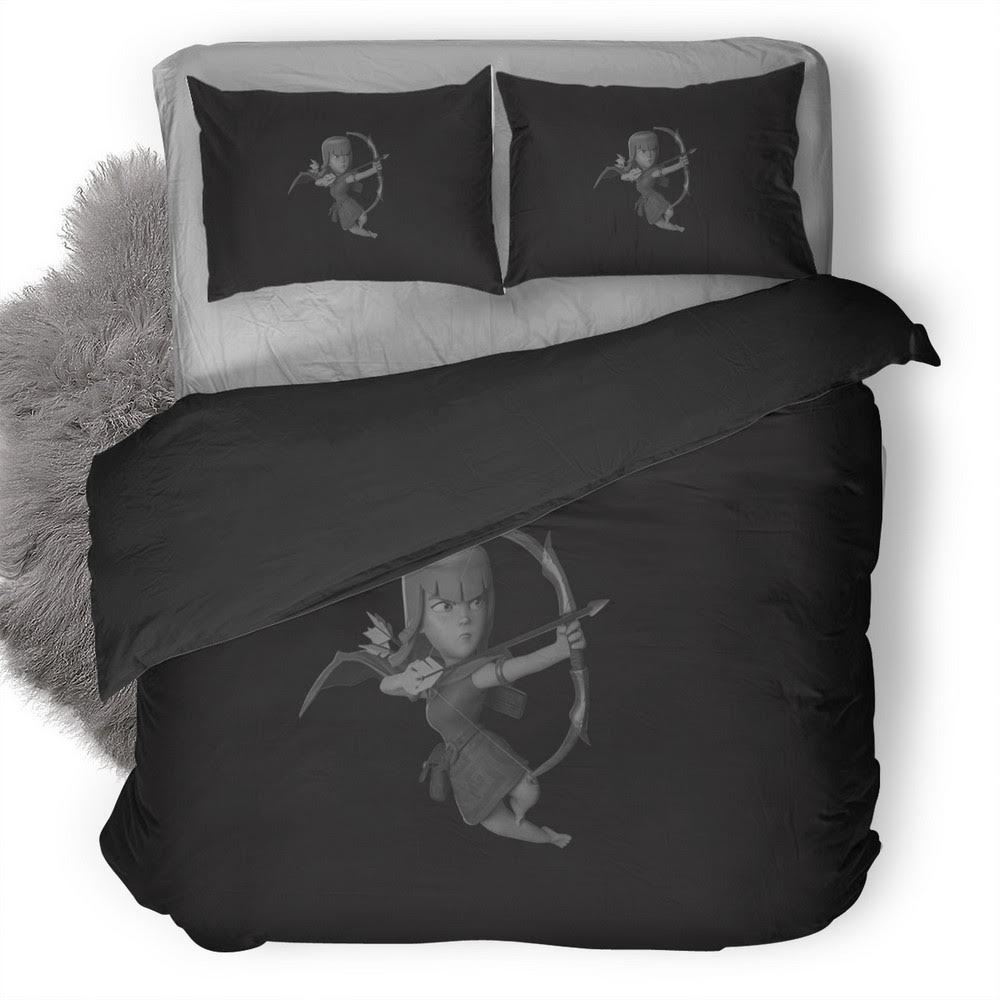 Clash Of Clans 3D Customized Duvet Cover Bedding Set