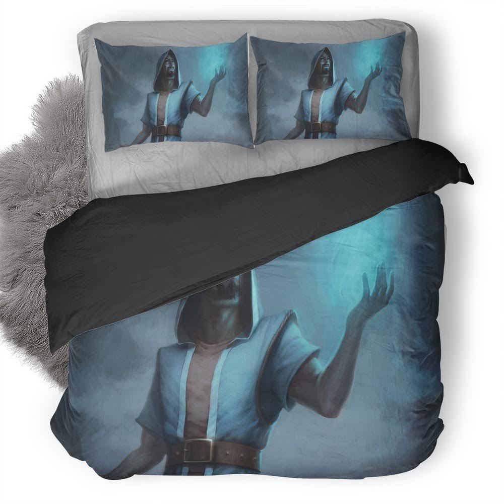 Clash Of Clans Wizard 3D Customized Duvet Cover Bedding Set