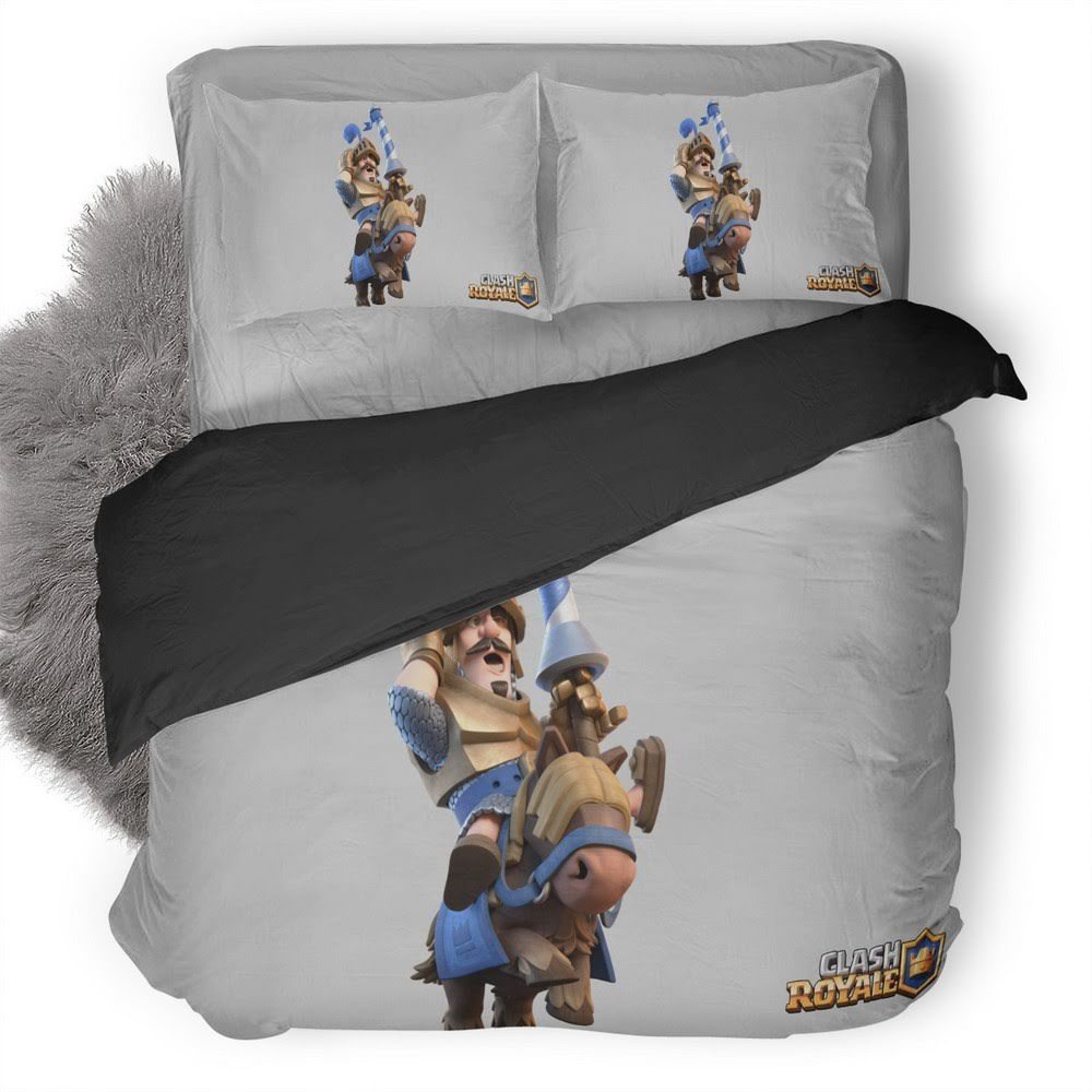 Clash Royale Prince 3D Customized Duvet Cover Bedding Set