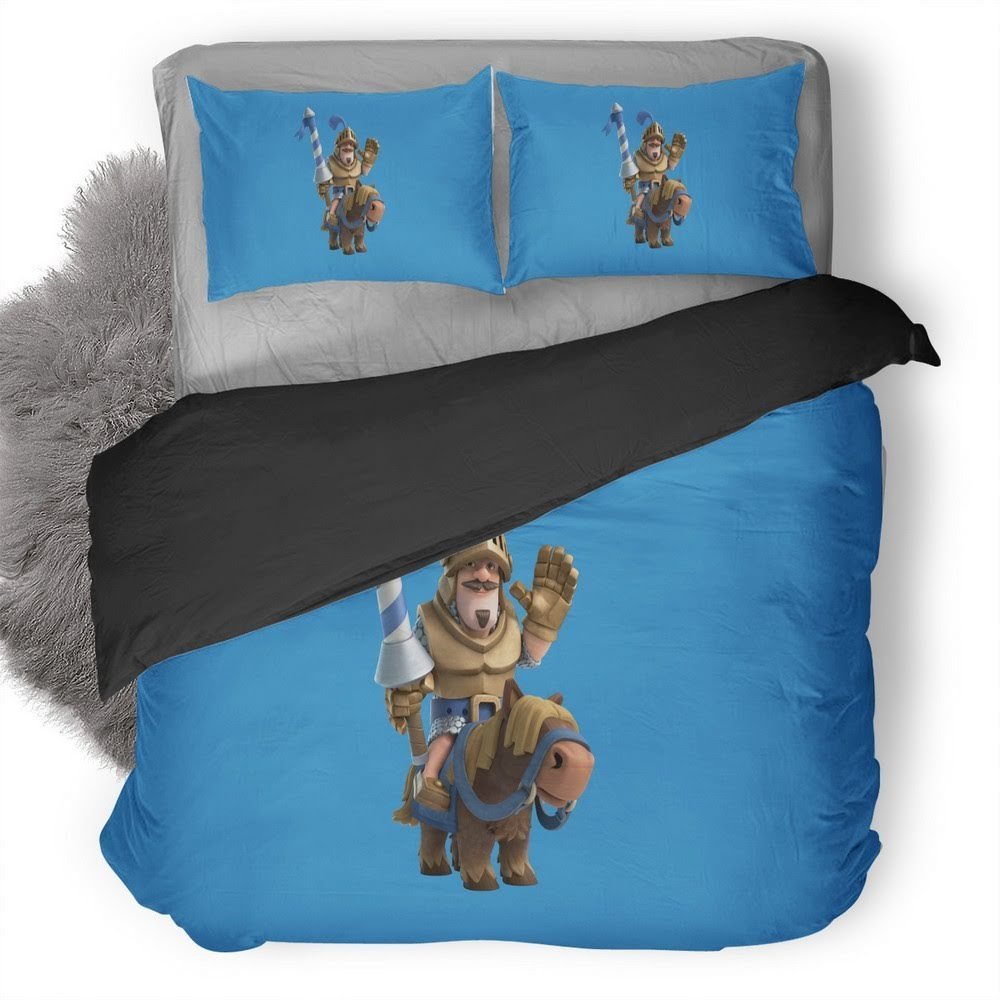 Clash Royale Prince 3D Customized Duvet Cover Bedding Set