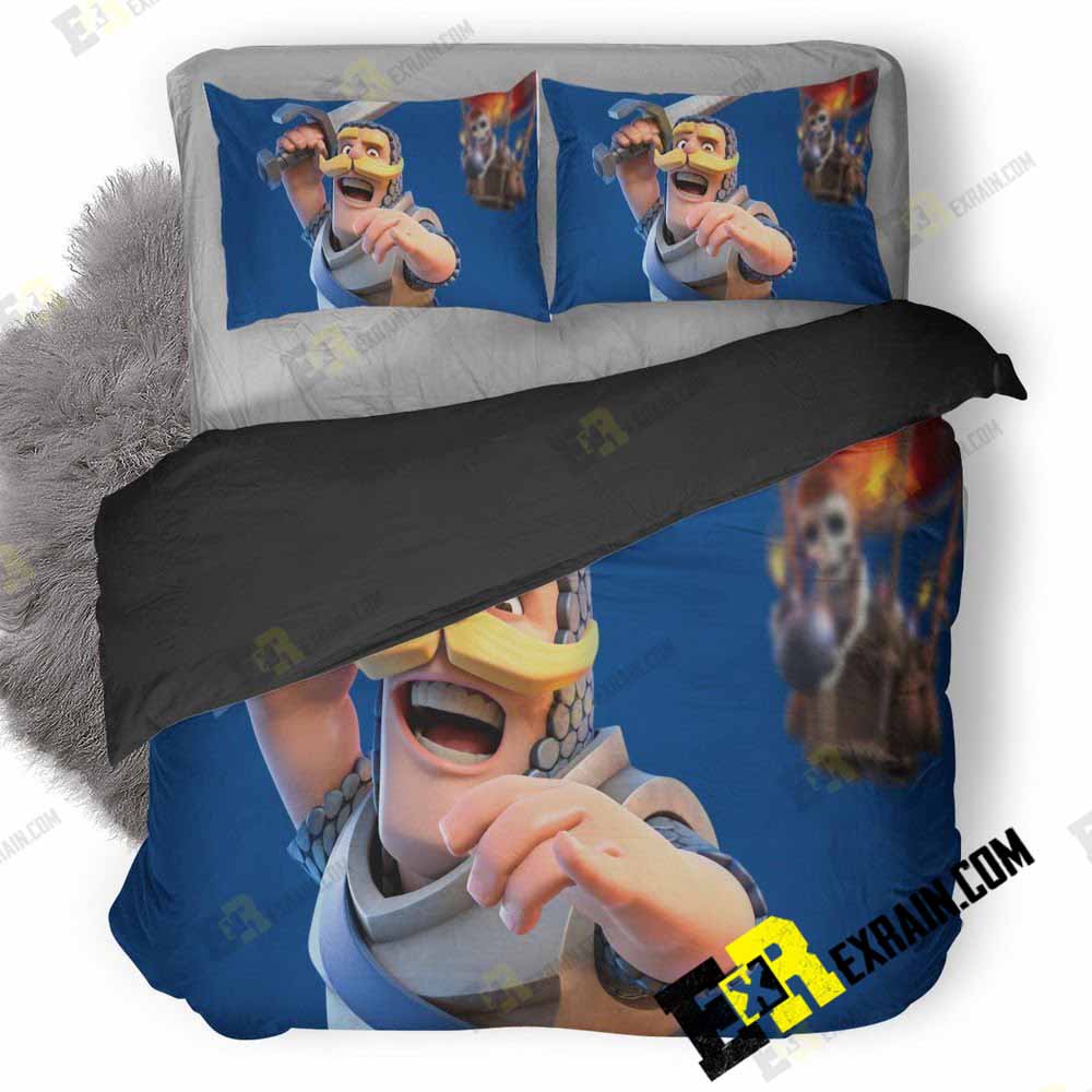 Clash Royale Yl 3D Customized Duvet Cover Bedding Set