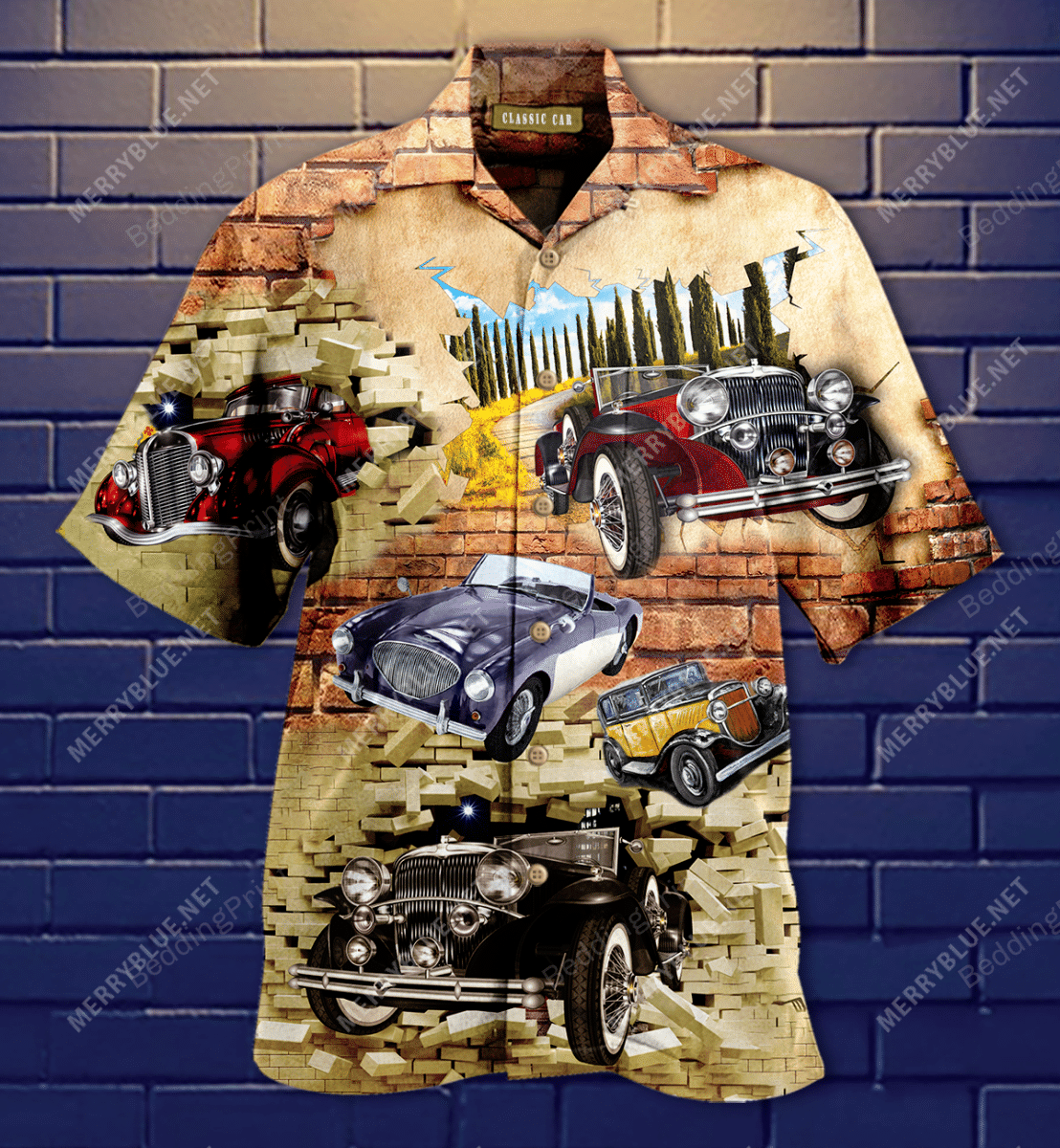 Classic Cars Are Jumping Hawaiian Shirt