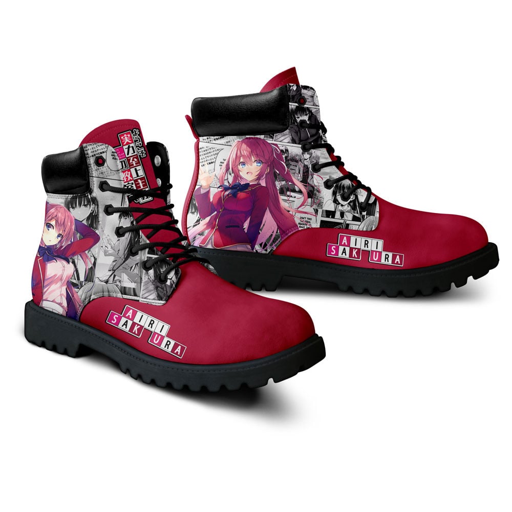 Classroom of the Elite Airi Sakura Boots Anime Custom Shoes