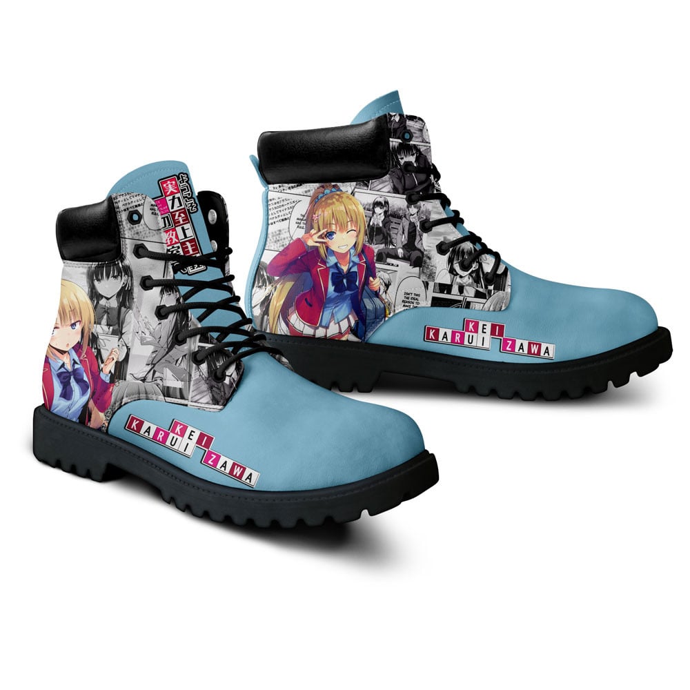 Classroom of the Elite Kei Karuizawa Boots Anime Custom Shoes