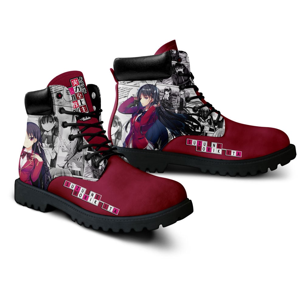 Classroom of the Elite Suzune Horikita Boots Anime Custom Shoes