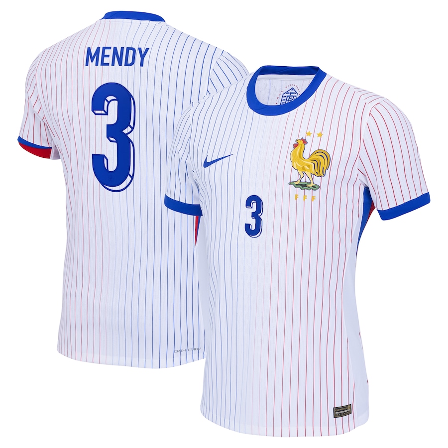 Clauss Men's France 2024 Stadium Away Soccer Jersey