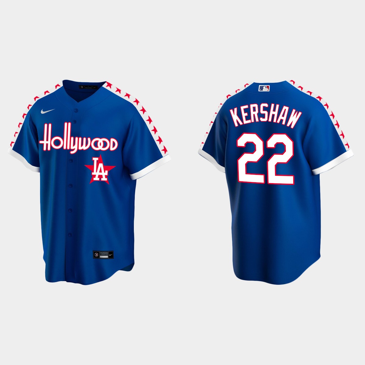Clayton Kershaw Los Angeles Dodgers City Connect Special Edition jersey - Royal