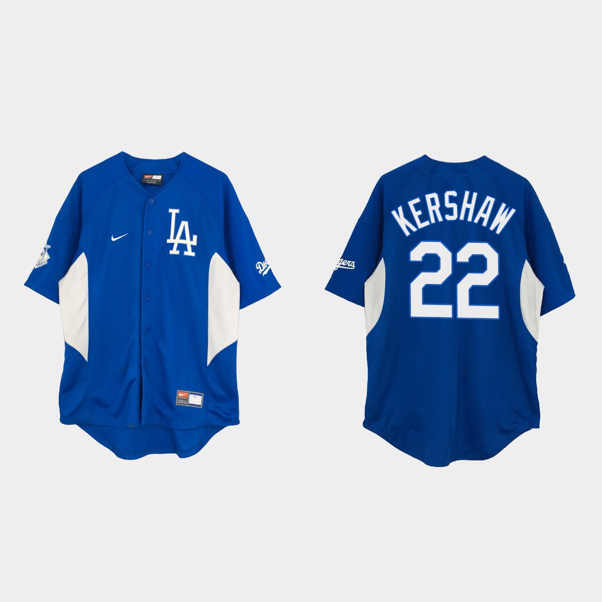 Clayton Kershaw Los Angeles Dodgers Vintage Jersey - Royal