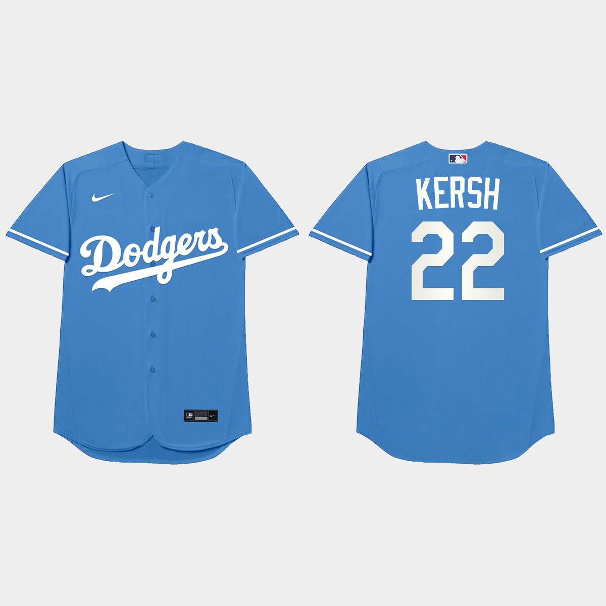 Clayton Kershaw Nickname Dodgers 2021 Players' Weekend Kersh Jersey - Royal