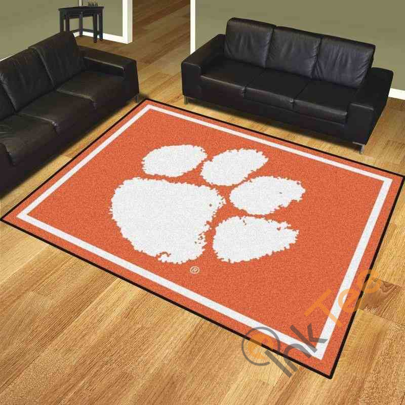 Clemson Tigers Area Rectangle Rug