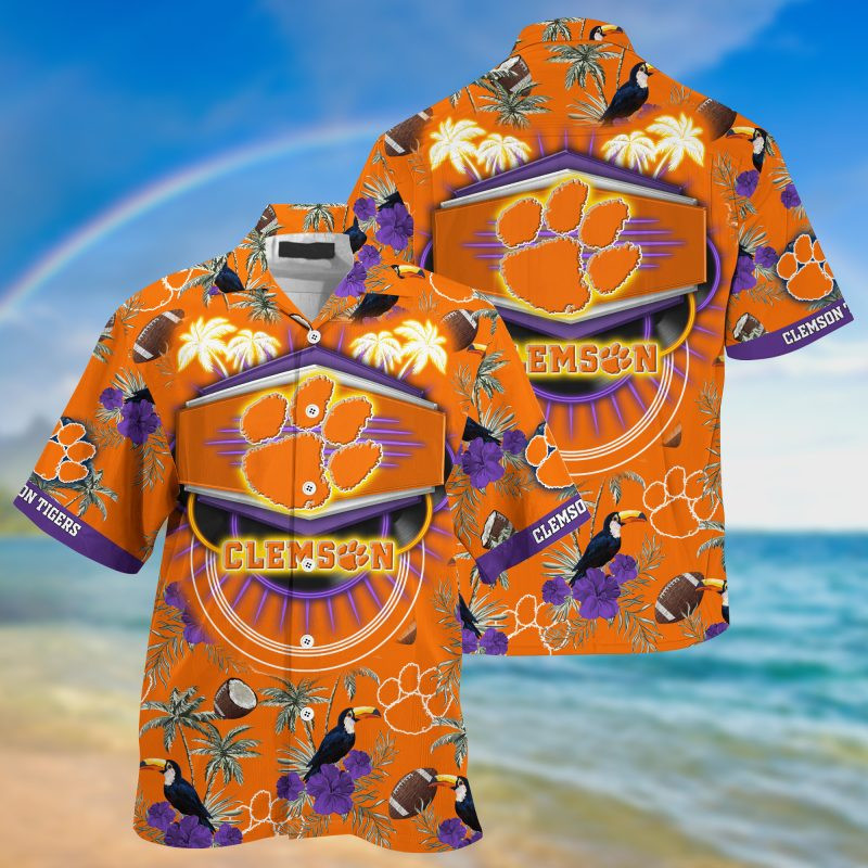 Clemson Tigers NCAA – Hawaii Shirt For This Season – Gift For Sport Lovers