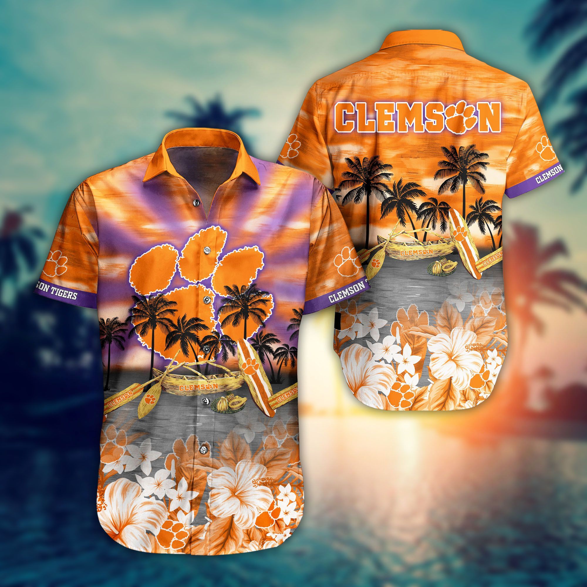 Clemson Tigers NCAA -Hawaii Shirt Lover New Summer 2021