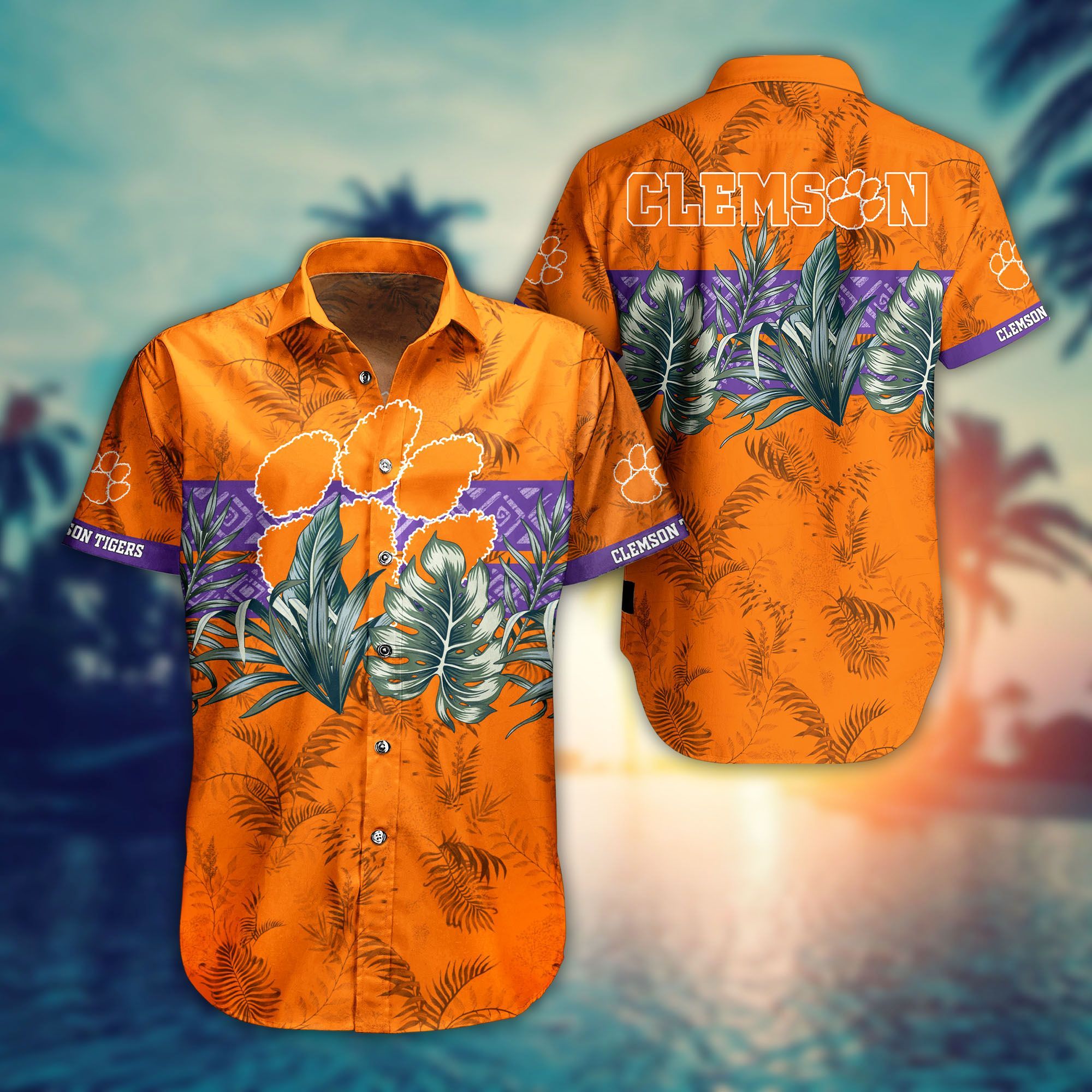 Clemson Tigers NCAA -Hawaii Shirt Shot Style Hot Trending-Hawaiian Summer