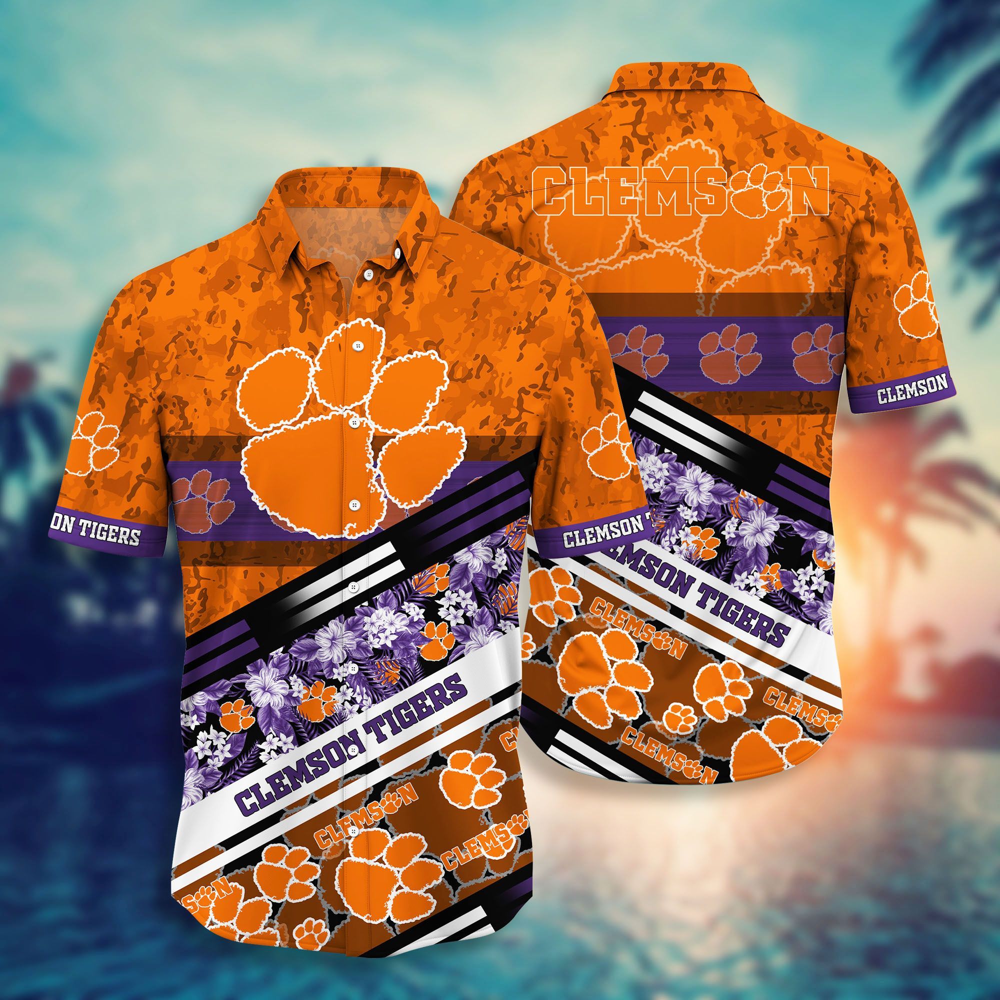 Clemson Tigers NCAA -Hawaii Shirt Style Hot Trending Summer-Hawaiian