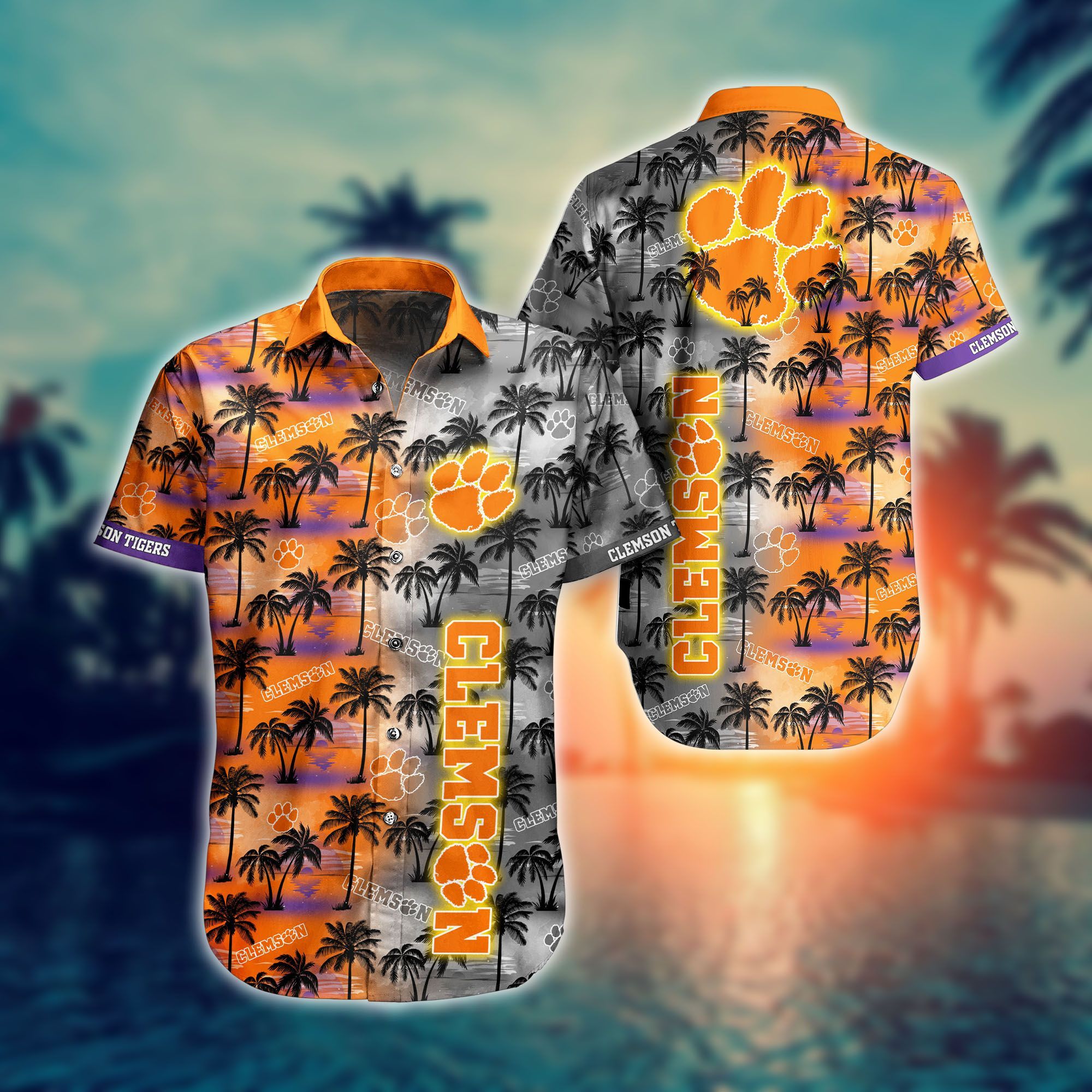 Clemson Tigers NCAA -Hawaii Style Shirt