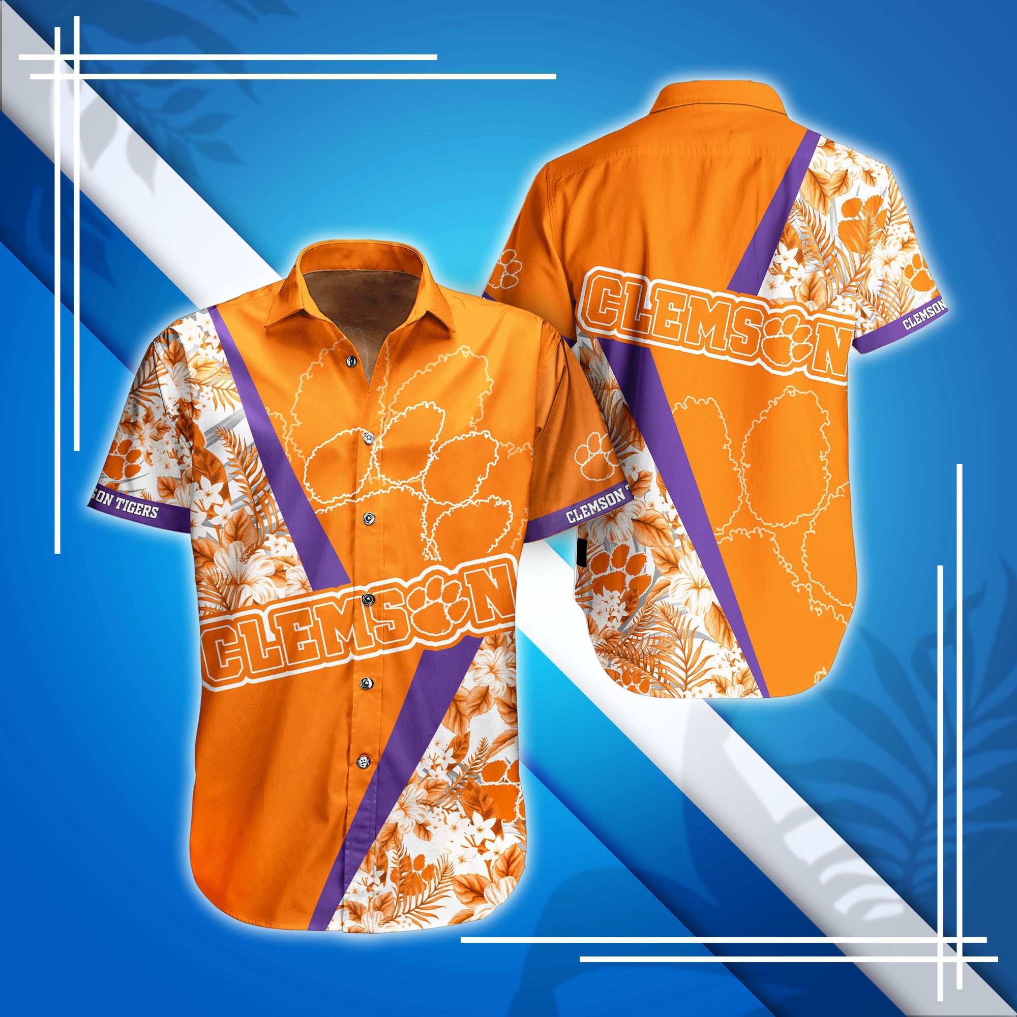 Clemson Tigers NCAA -New Hawaii Style Summer Trending 2021 Shirt