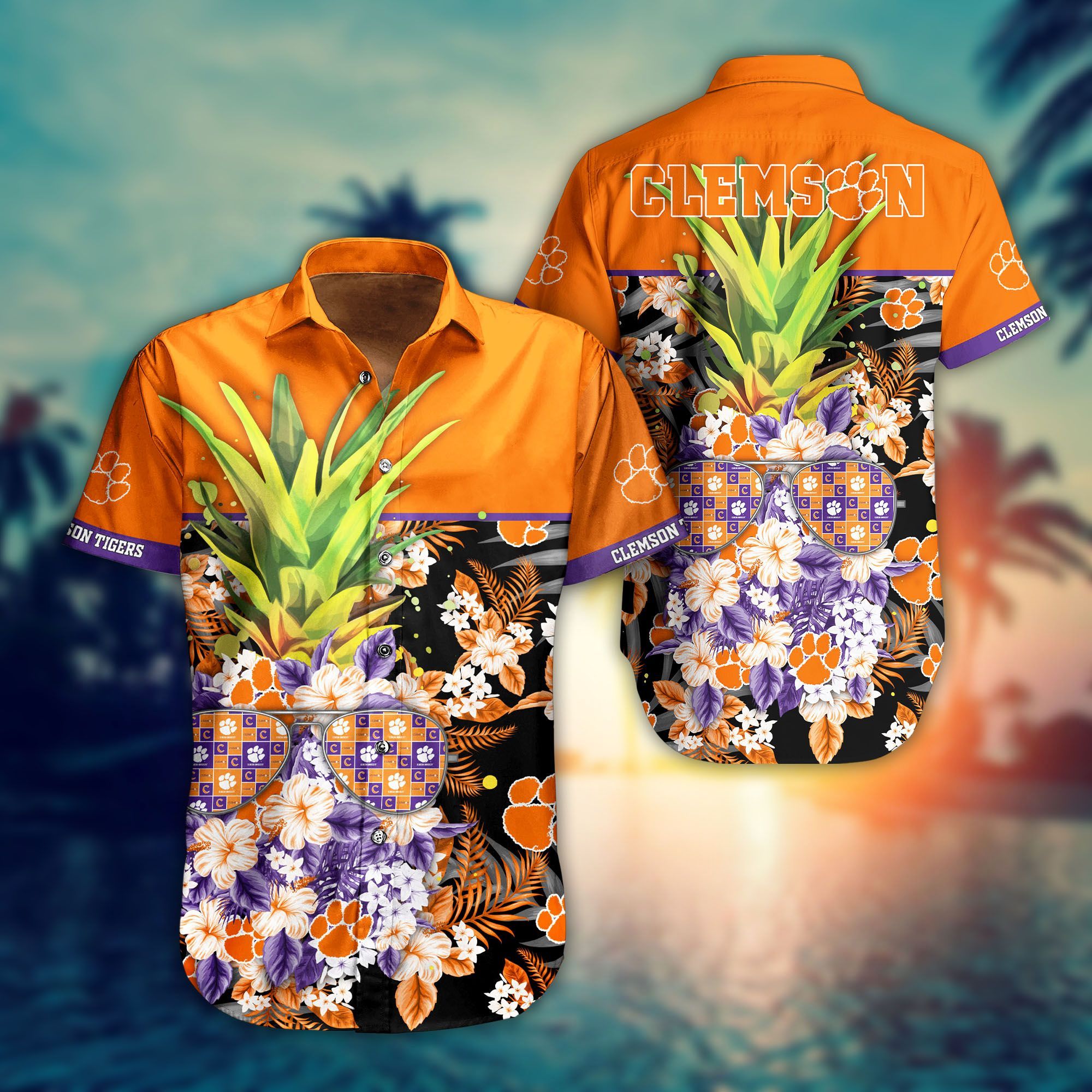 Clemson Tigers NCAA -Pineapple Hawaii Shirt New Trending 2021
