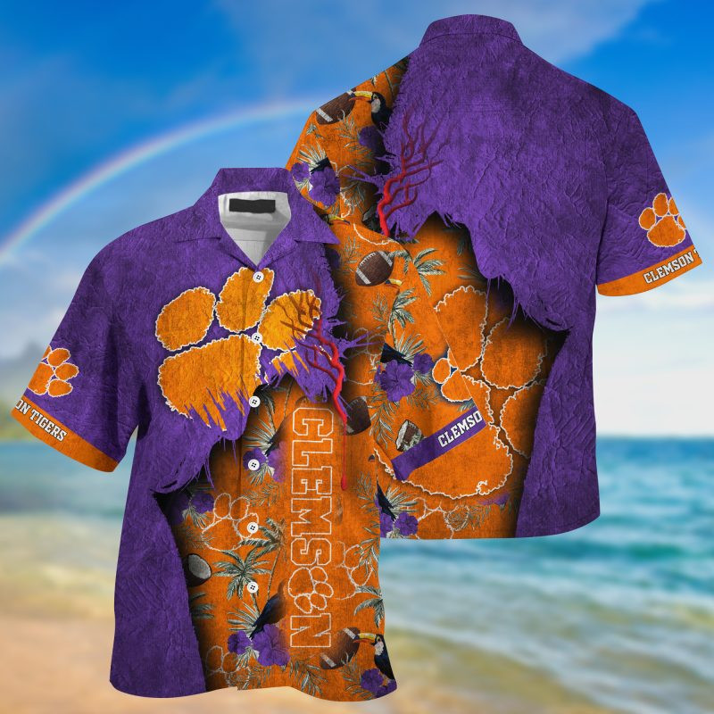 Clemson Tigers NCAA God Hawaii Shirt