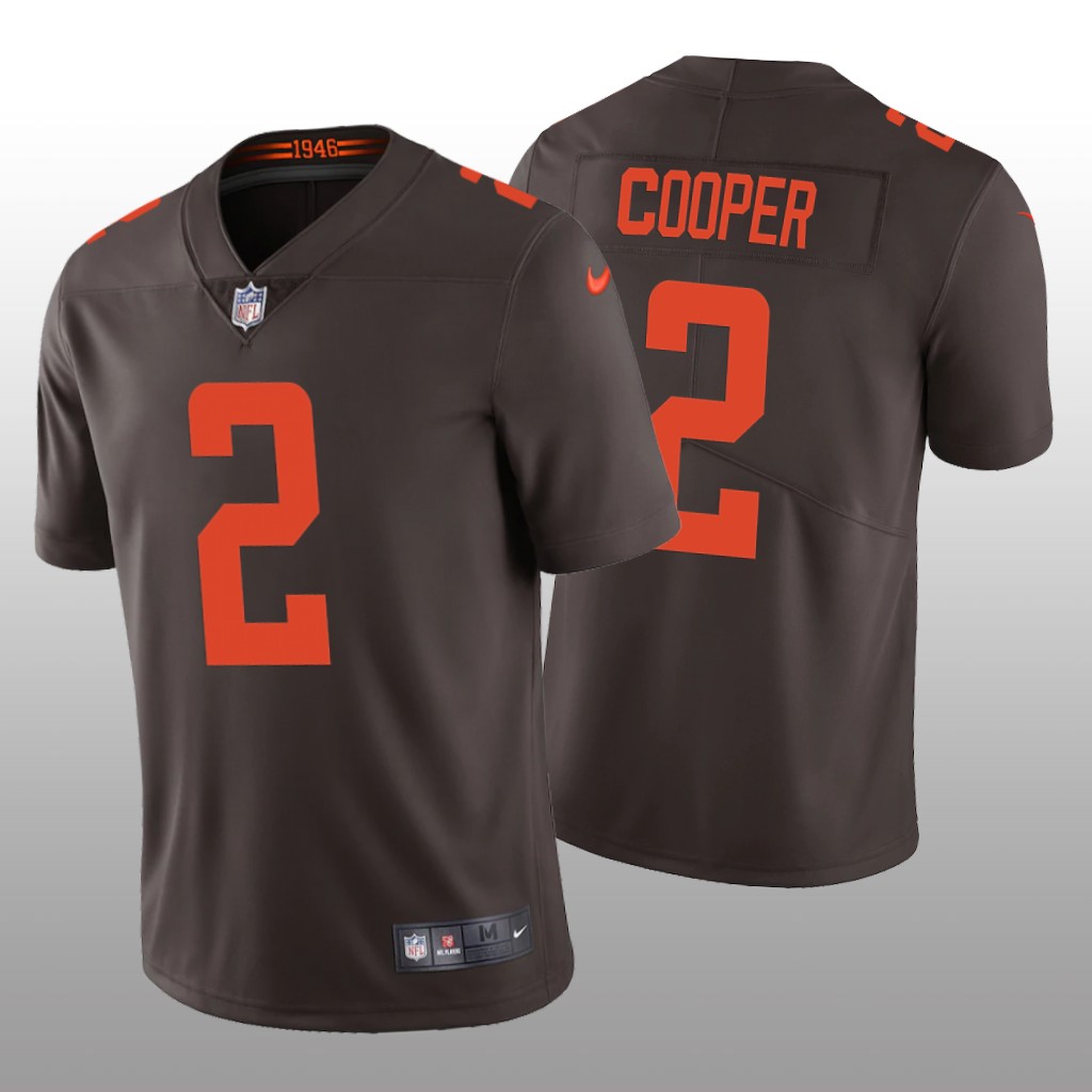 Cleveland Browns Amari Cooper Brown Jersey Vapor Limited - Men's
