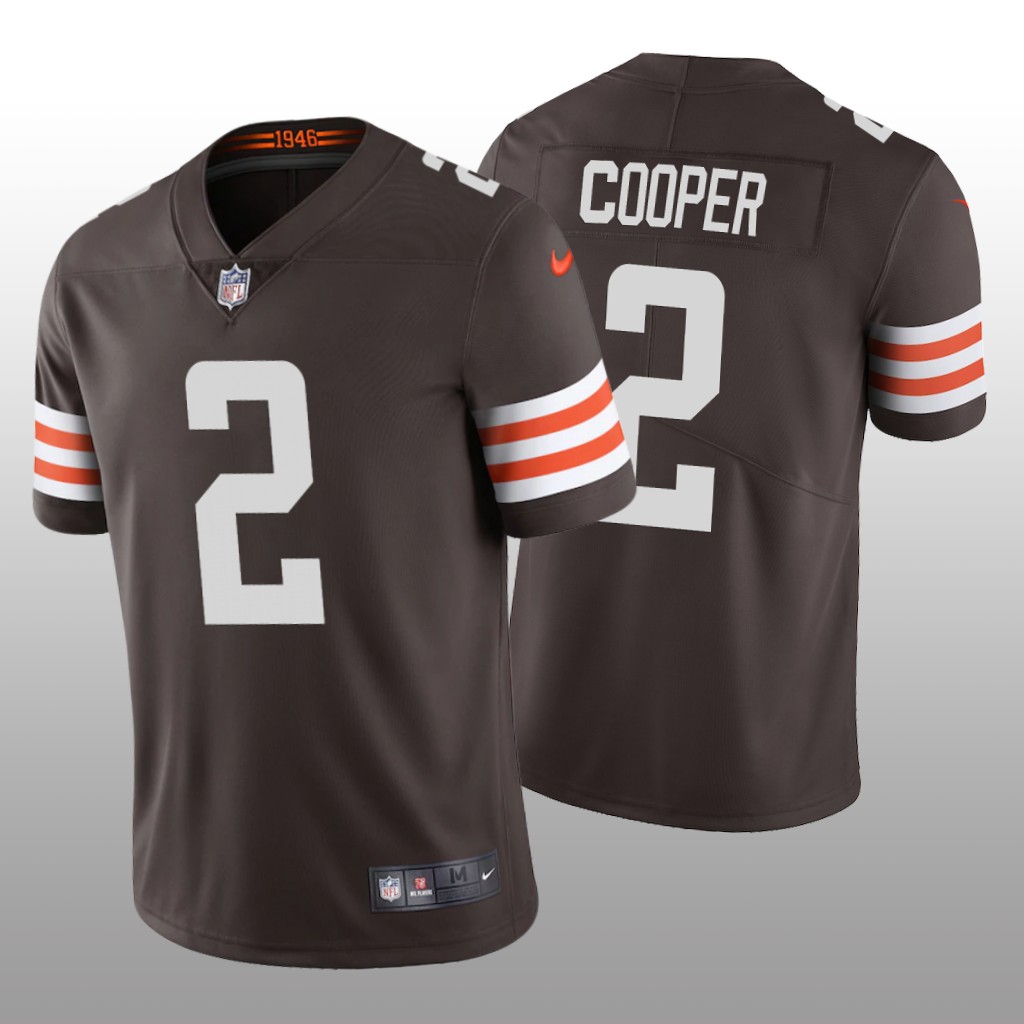 Cleveland Browns Amari Cooper Brown Jersey Vapor Limited - Men's
