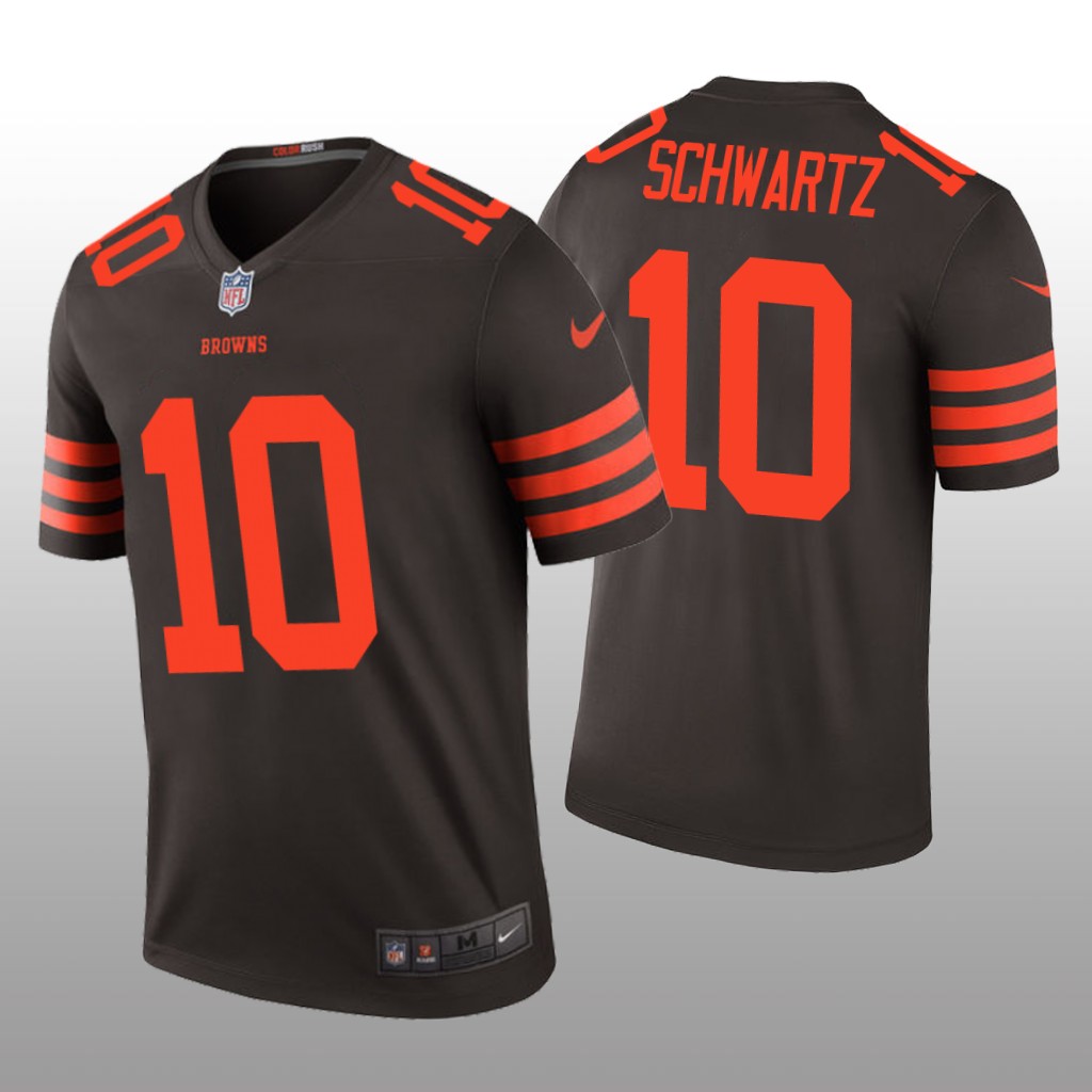 Cleveland Browns Anthony Schwartz Brown Jersey Color Rush Legend - Men's