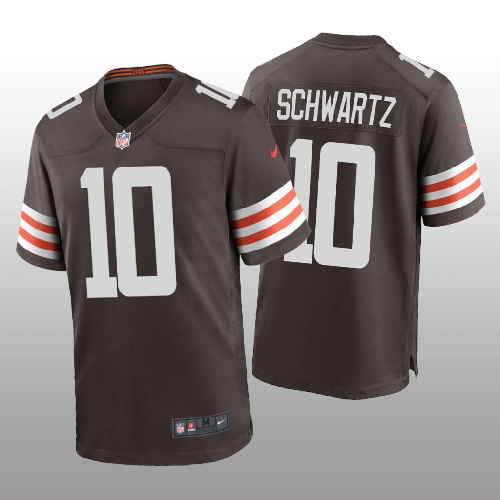 Cleveland Browns Anthony Schwartz Brown Jersey Game - Men's