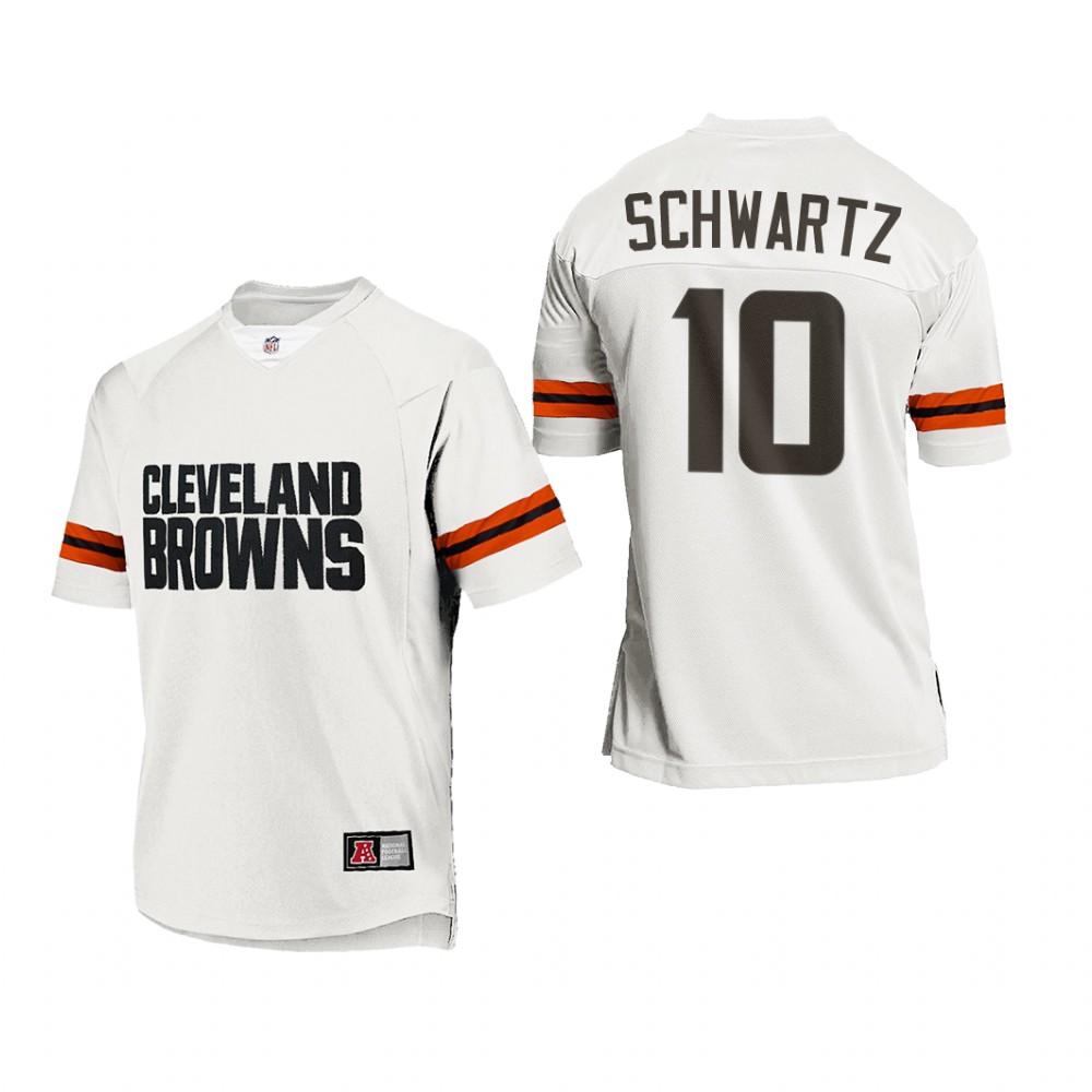Cleveland Browns Anthony Schwartz White New Season - Men's