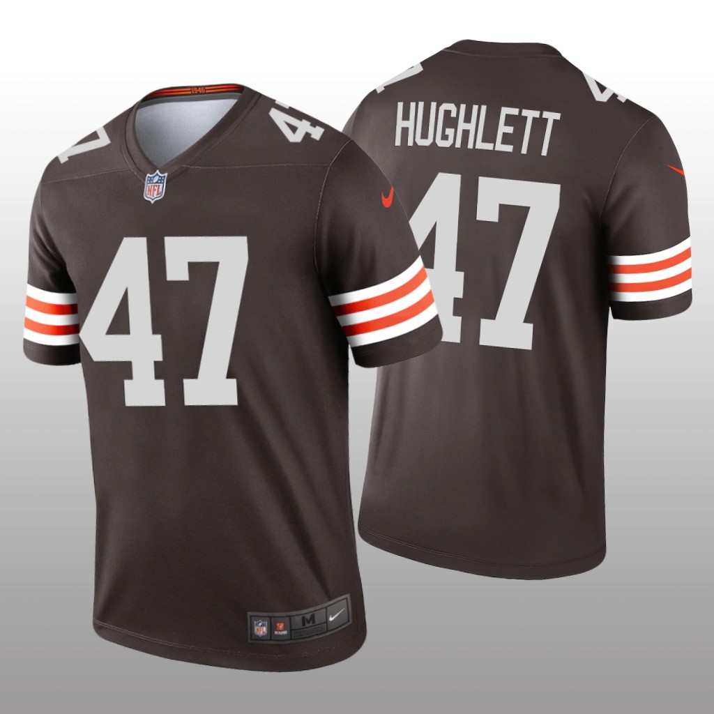 Cleveland Browns Charley Hughlett Brown Jersey Legend - Men's