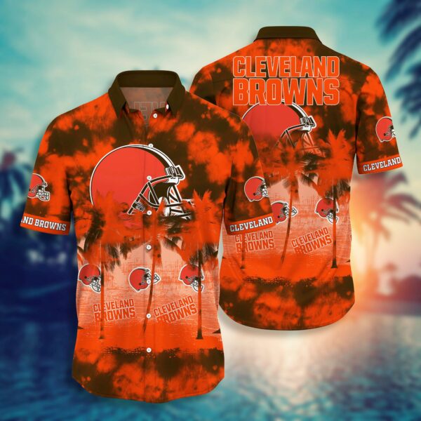 Cleveland Browns Coconut Summer Hawaiian Shirt