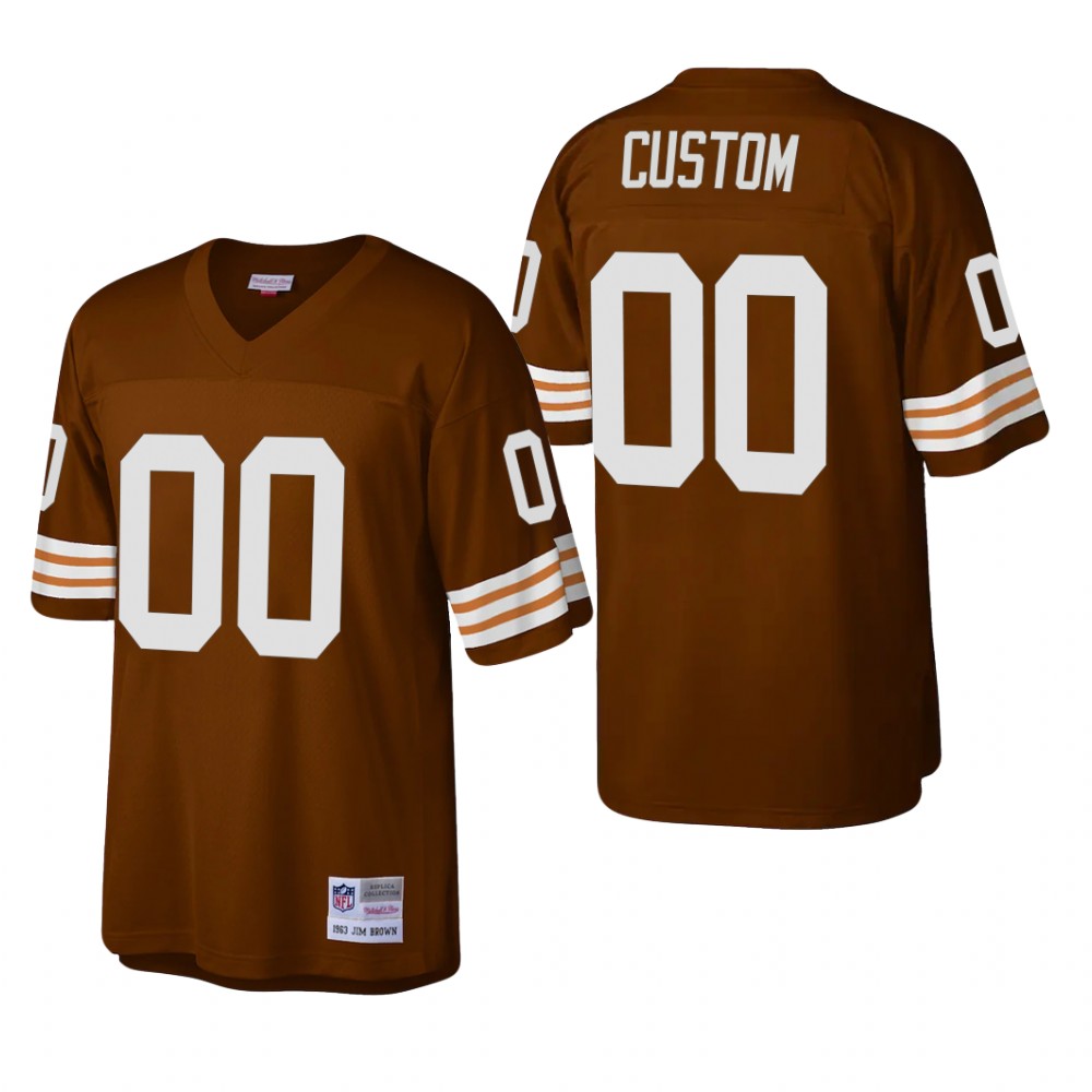 Cleveland Browns Custom Brown 1963 Legacy - Men's