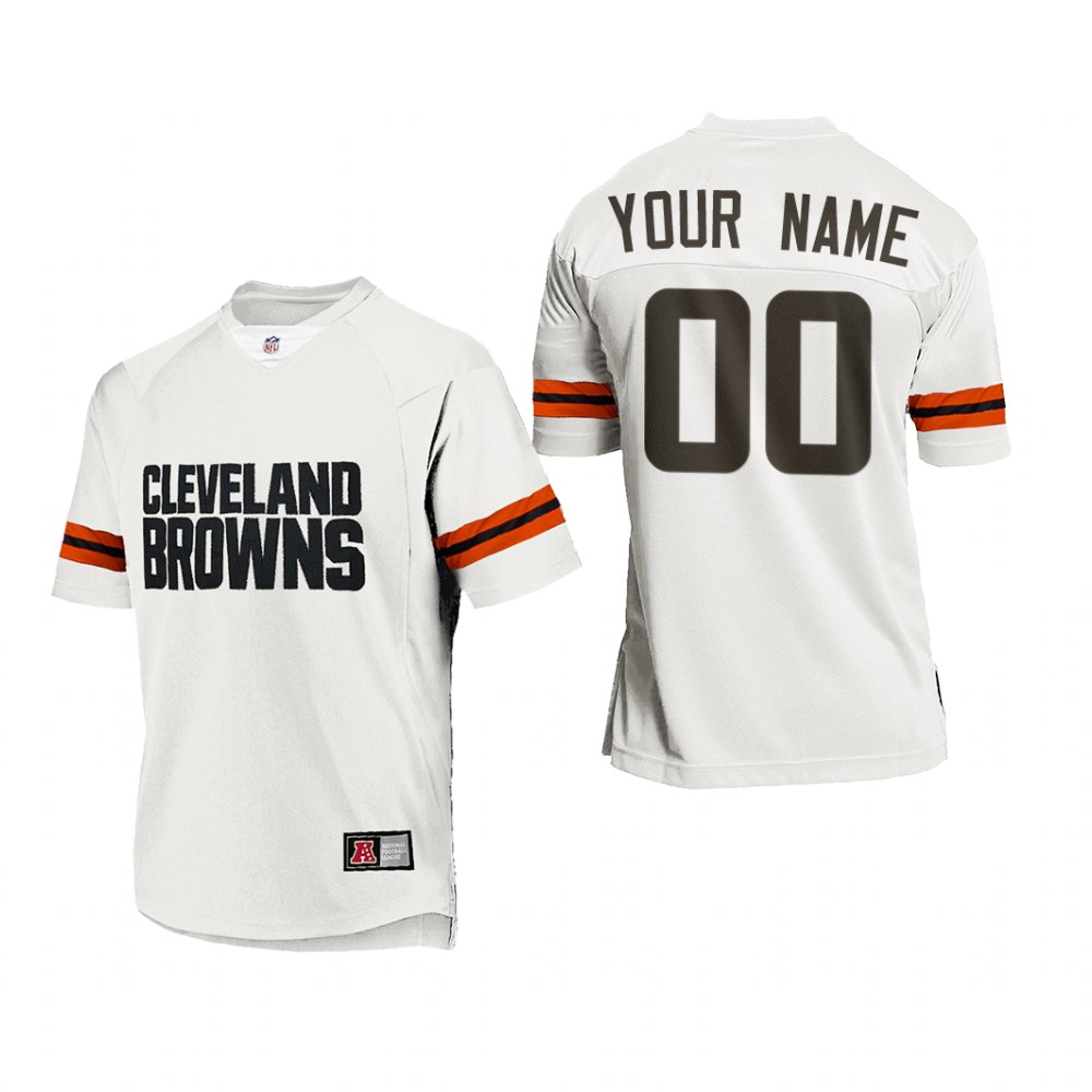 Cleveland Browns Custom White New Season - Men's