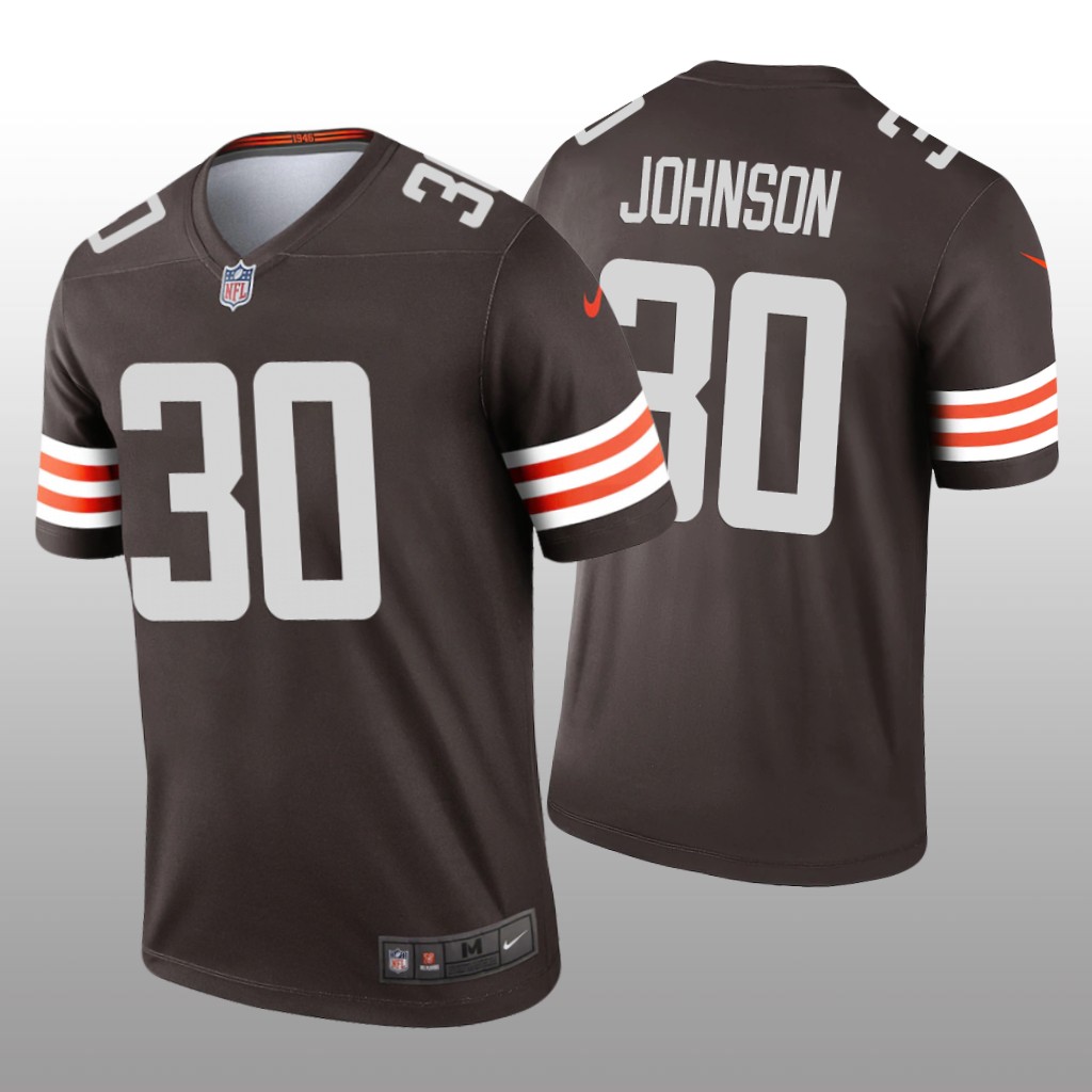 Cleveland Browns D'Ernest Johnson Brown Jersey Legend - Men's
