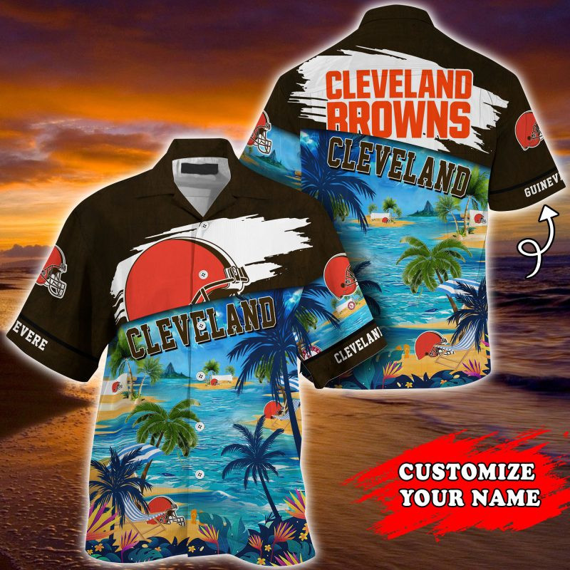 Cleveland Browns NFL Customized Summer – Hawaii Shirt For This Season – Gift For Sport Lovers