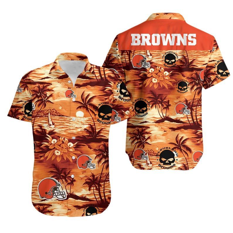 Cleveland Browns NFL Football – Premium Hawaiian Shirt – Gift For Sports Lovers