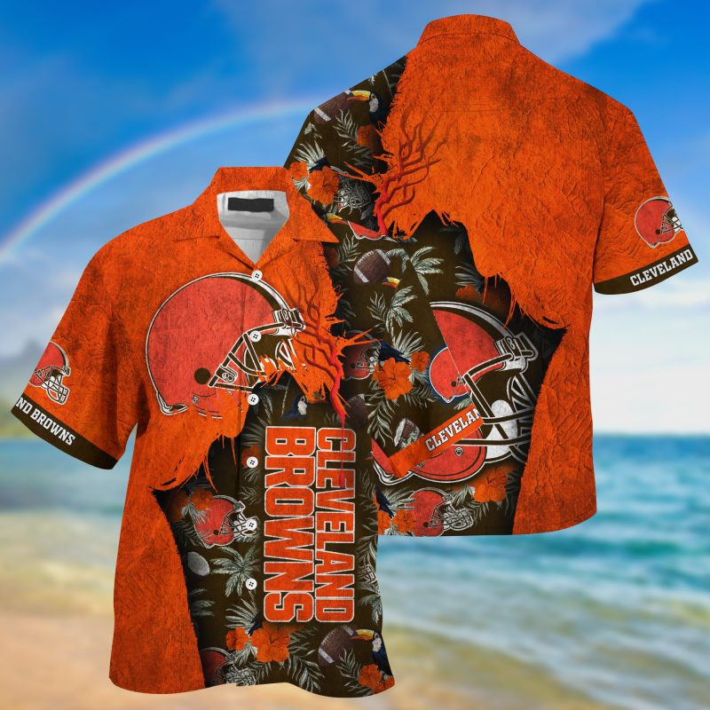 Cleveland Browns NFL God – Hawaii Shirt For This Season – Gift For Sport Lovers