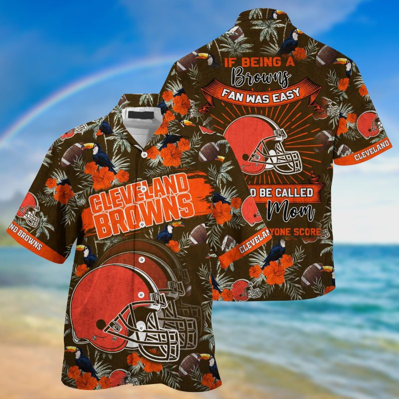 Cleveland Browns NFL Summer – Hawaii Shirt For This Season – Gift For Sport Lovers Sporty Mom Lets Everyone Score