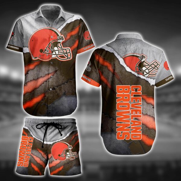 Cleveland Browns Paw Hawaiian Shirt