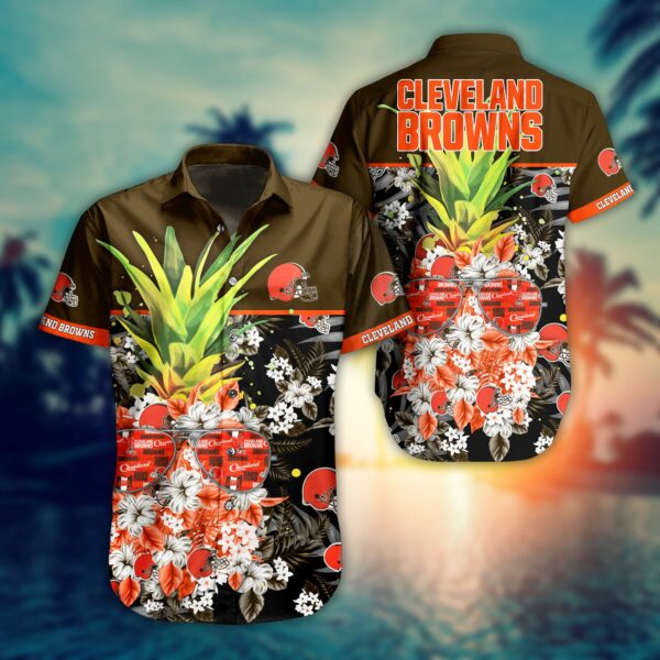 Cleveland Browns Pineapple New Hawaiian Shirt