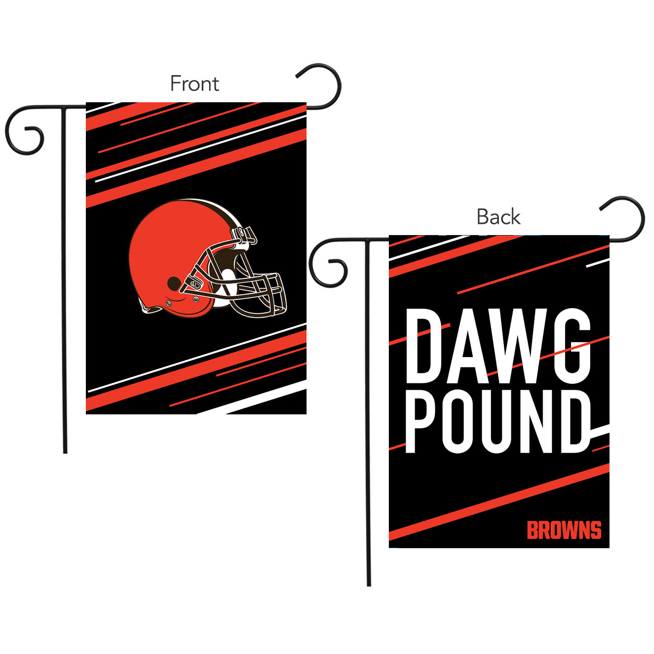 Cleveland Browns Slogan NFL Garden Flag, House Flag