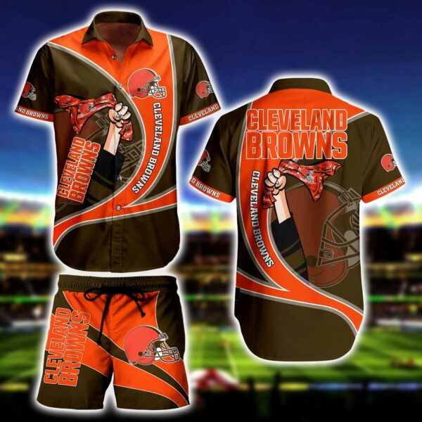 Cleveland Browns Strong Hawaiian Shirt