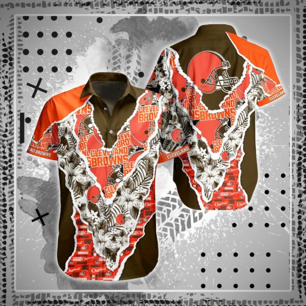 Cleveland Browns Summer3 Hawaiian Shirt