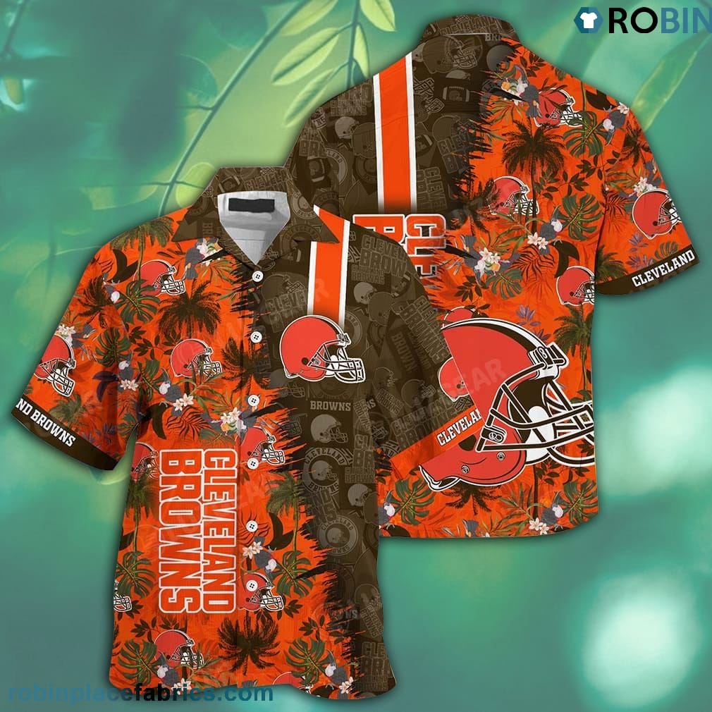 Cleveland Browns Team Football Hawaiian Shirt