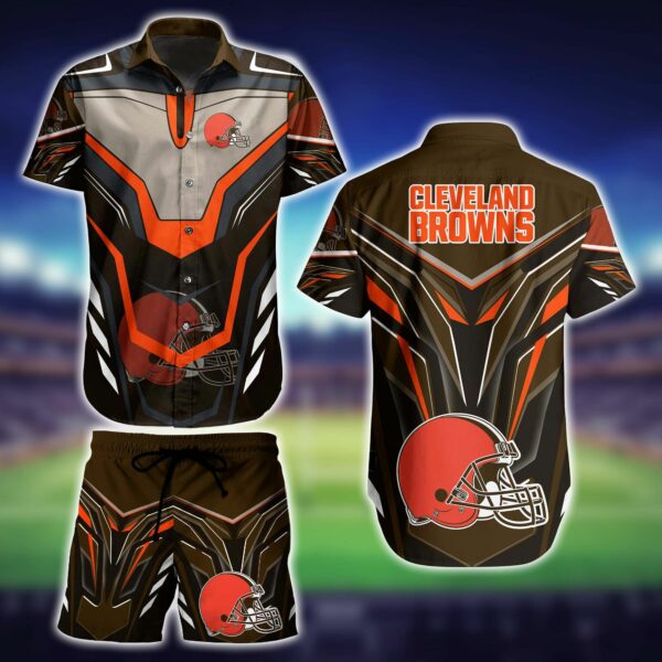 Cleveland Browns Under Armour Hawaiian Shirt
