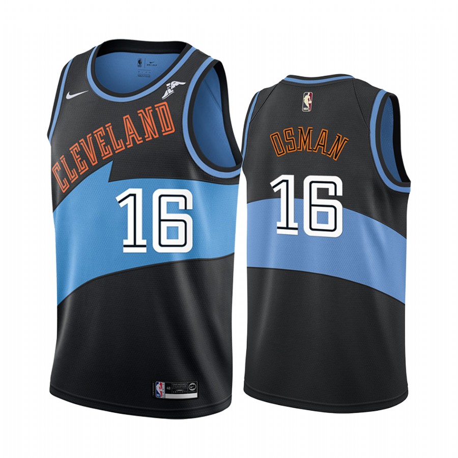 Cleveland Cavaliers Cedi Osman Black 2019-20 Classic Edition Jersey