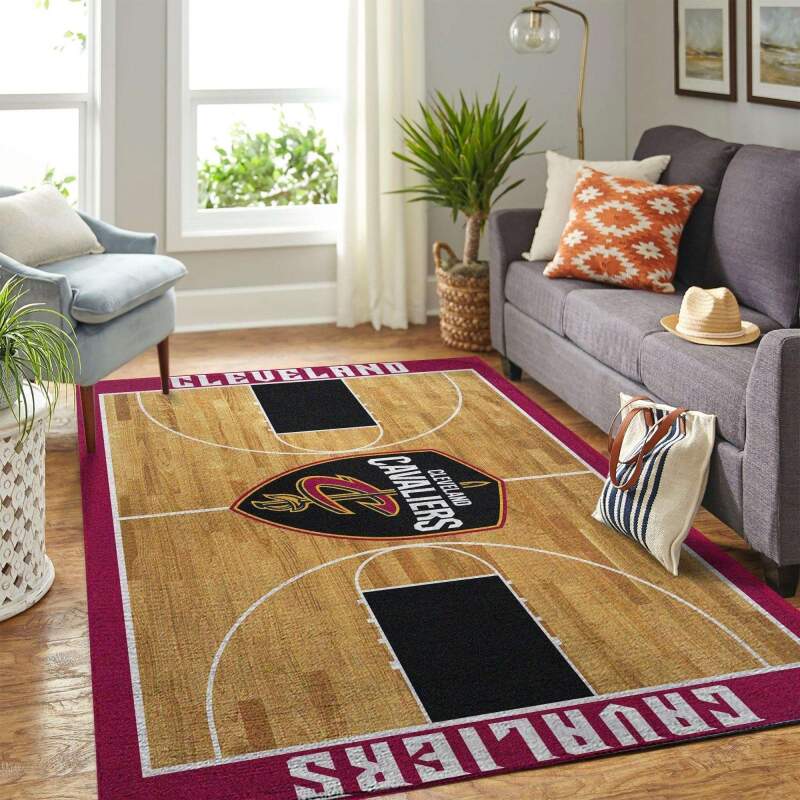 Cleveland Cavaliers Living Room Area Rectangle Rug