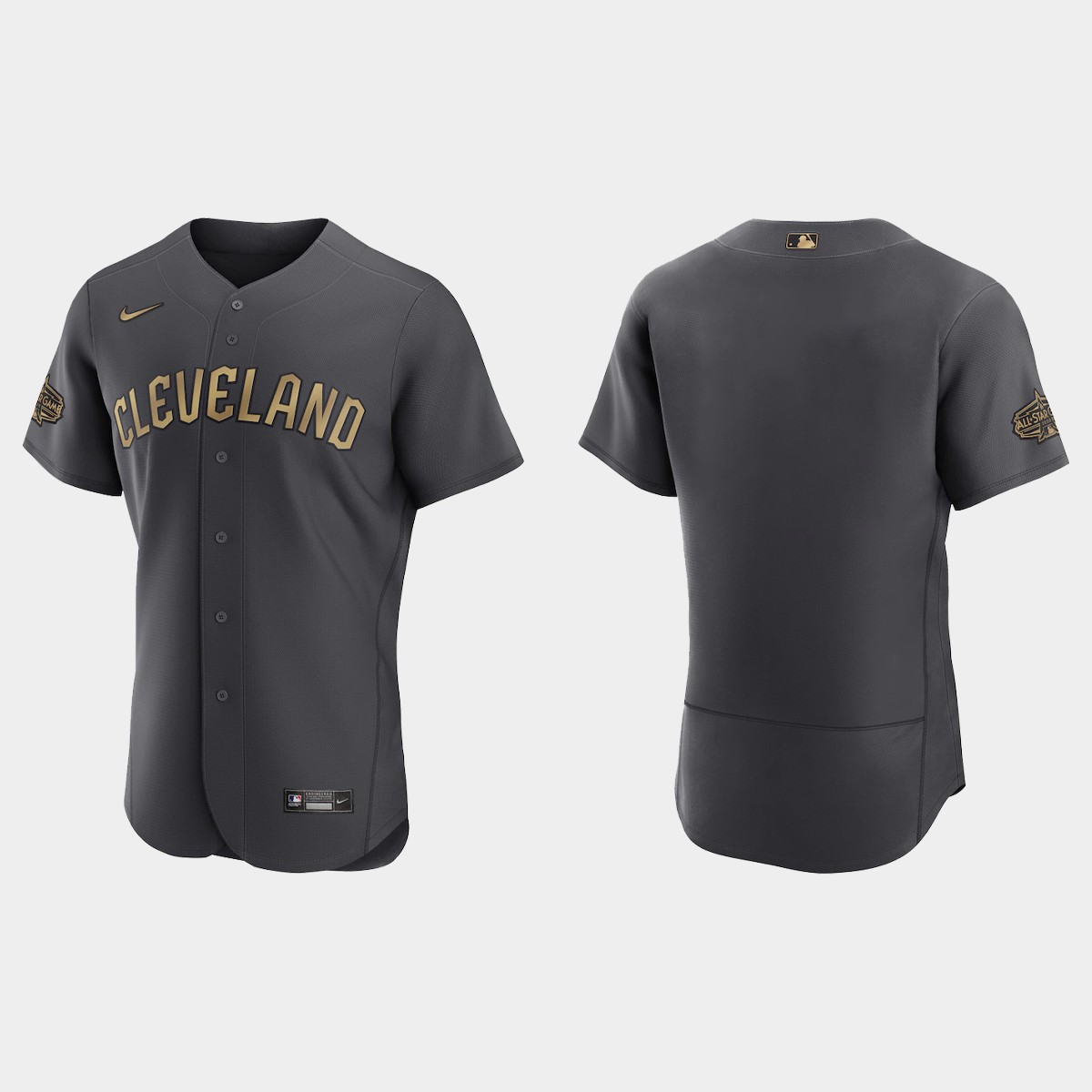 Cleveland Guardians 2022 MLB All-Star Game Jersey – Charcoal