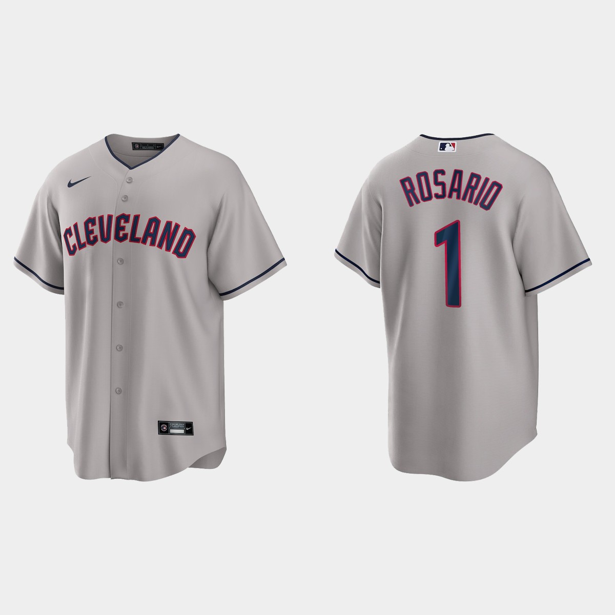 Cleveland Guardians Amed Rosario Jersey – Gray