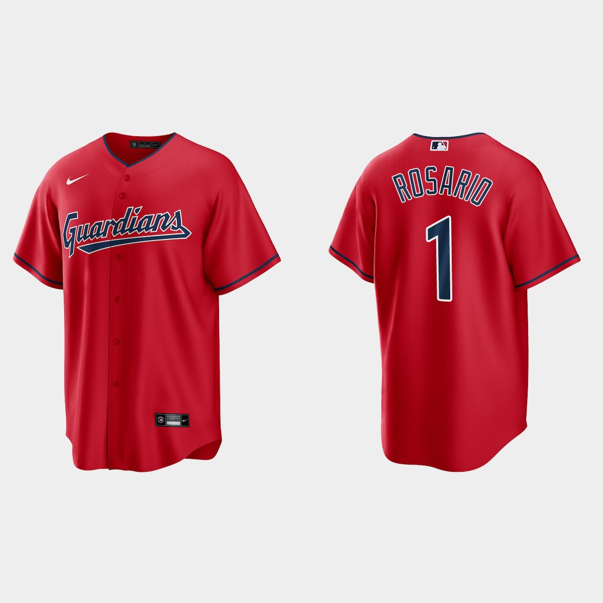 Cleveland Guardians Amed Rosario Jersey – Red