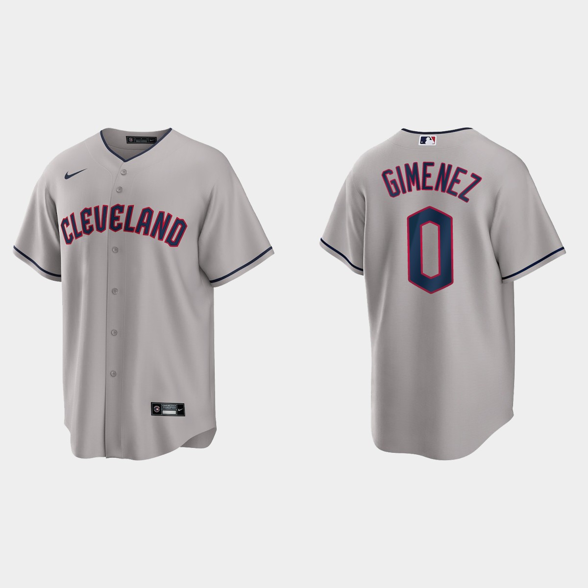 Cleveland Guardians Andres Gimenez Jersey – Gray