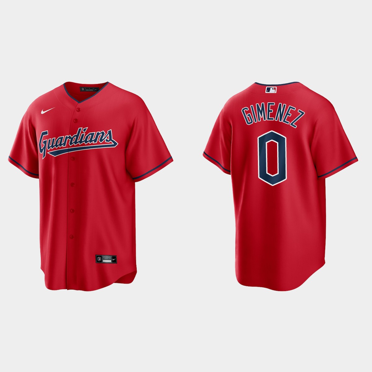 Cleveland Guardians Andres Gimenez Jersey – Red